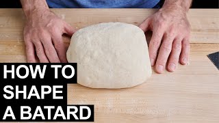 Shaping a batard slow motion [upl. by Arreic]