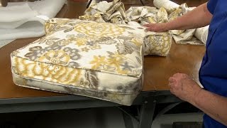 How to Make Armchair Cushions [upl. by Karol8]