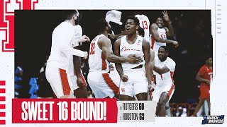 Houston vs Rutgers  Second Round NCAA tournament extended highlights [upl. by Hopfinger]