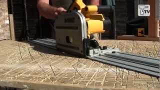 Using a Guide Rail  Tips on Getting the Most From Your Plunge Saw  Part 1 [upl. by Harahs]