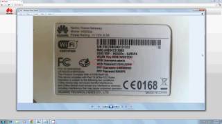 How to configure Vodafone Broadband Router Huawei HG532es [upl. by Ammeg]