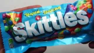 Skittles Tropical review [upl. by Eednyl]