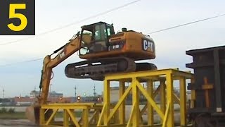 Top 5 Awesome Excavator Tricks [upl. by Adrianne826]