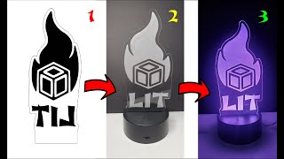 How to PROPERLY Laser Engrave Acrylic  LIT Tutorials [upl. by Spragens180]