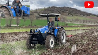 VİTESLER KARIŞTI new Holland tt55 [upl. by Ahsiakal995]