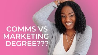 What is the difference between a Communications degree and a Marketing degree [upl. by Eisned182]