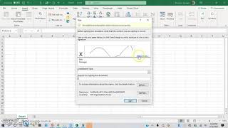 How to Add A Signature Line In Microsoft Excel How to Add An Official Signature To Your Excel Sheet [upl. by Eeluj586]