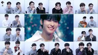 BOYS24 REACTION DE TEMPEST CANT STOP SHINING😘😘MV [upl. by Arihay]