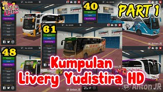 GRATIS 79 Livery Bussid Yudistira HD ORI  Part 1  Anton JR [upl. by Iarised26]