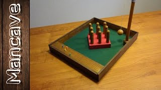 How to Make a Table Skittles Bowling Game [upl. by Yemerej39]