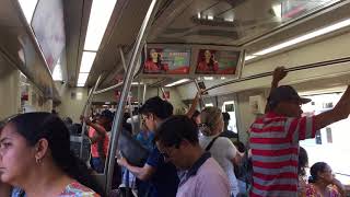 Metrô Lotado da Estação da Lapa Até o Acesso Norte [upl. by Witte]