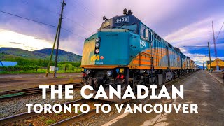 VIA Rail The Canadian Toronto to Vancouver by train 2022 Sleeper plus class [upl. by Orlosky]