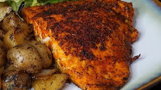 Crispy Skin Salmon RecipePan Seared Salmon Recipe [upl. by Michelle142]