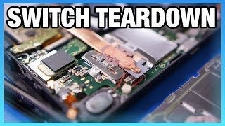 Nintendo Switch Teardown amp Disassembly [upl. by Carrol473]