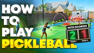 How to Play Pickleball in 5 Minutes [upl. by Tteraj]