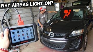 MOST COMMON REASON AIRBAG LIGHT IS ON [upl. by Gobert]