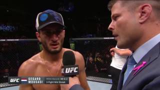 UFC 204 Gegard Mousasi Octagon Interview [upl. by Godspeed188]