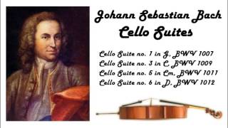 Johann Sebastian Bach  Cello suites in 432 Hz great for reading or studying [upl. by Aprilette]