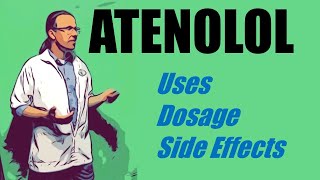 atenolol uses dosage and side effects [upl. by Rhines]