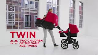 Full Demo  How to use the Bugaboo Donkey Twin  Bugaboo Strollers [upl. by Saerdna]