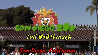 San Diego Zoo Full Tour  San Diego California [upl. by Chan93]