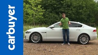 Jaguar XE saloon review  Carbuyer [upl. by Heins]