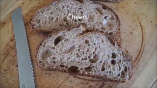 How to Make Tartine Style Country Bread [upl. by Llennahc]