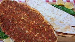 LAHMACUN NASIL YAPILIR HAKİKİ GAZİANTEP LAHMACUNU [upl. by Buck725]