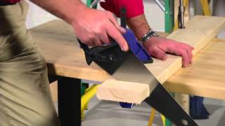 How To Use Hand Saws  Ace Hardware [upl. by Hieronymus956]