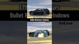 EMP Launcher vs Bullet resistant windows GTA5 Online [upl. by Antonia]