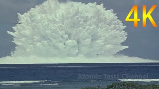 150 METER UNCUT FOOTAGE OF UNDERWATER ATOMIC BLAST 1958 [upl. by Ely]