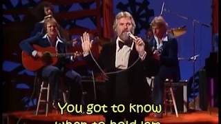 Kenny Rogers ～ The Gambler with lyrics ～ [upl. by Fiorenze129]