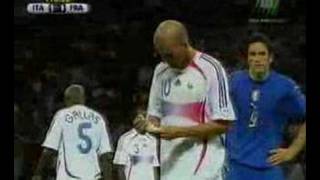 Zidane headbutt [upl. by Pevzner]