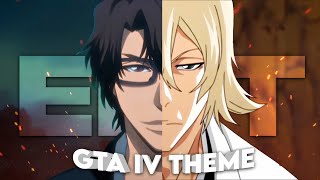 Aizen x Urahara  GTA IV Theme Edit [upl. by Nazler]